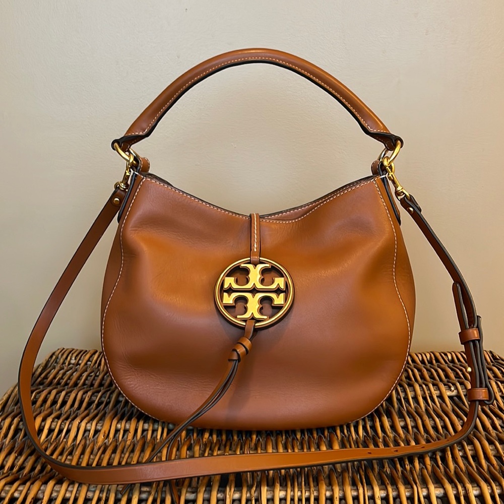 Tory Burch Metal Logo Mini Hobo bag